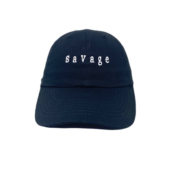 Unbranded Other - Savage Hot Slouch Dad Hat Cap Strapback Simple Minimal